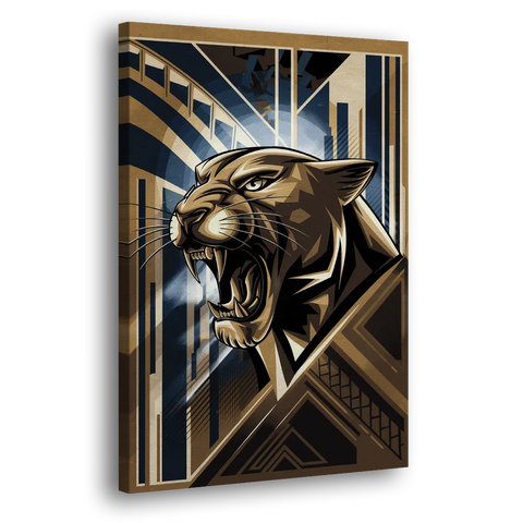 Pittsburgh Panthers Spirit - Canvas Wall Art