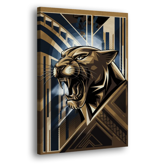 Pittsburgh Panthers Spirit Side - Canvas Wall Art