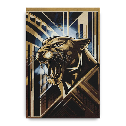 Pittsburgh Panthers Spirit Front - Canvas Wall Art