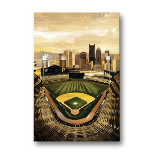 Pittsburgh Pirates Heritage - Canvas Wall Art - Front