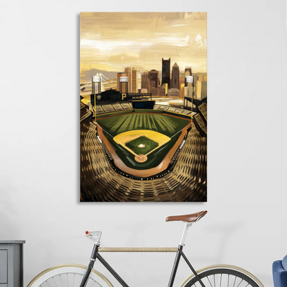 Pittsburgh Pirates Heritage Sitting Room - Canvas Wall Art