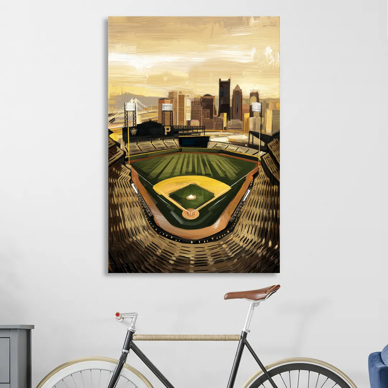Pittsburgh Pirates Heritage Sitting Room - Canvas Wall Art
