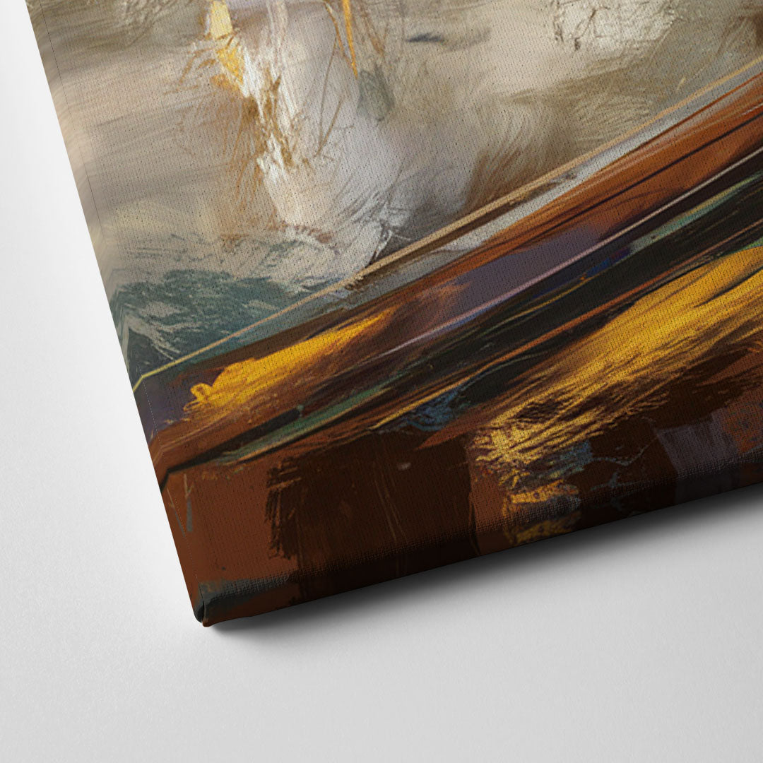 Pittsburgh Steel City Vibes Canvas Close Up