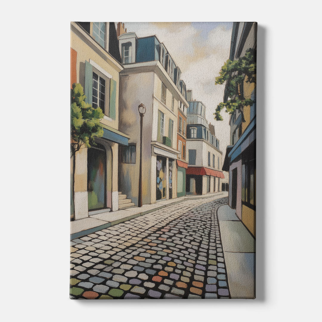 Place Royale Cobblestones - Canvas Wall Art