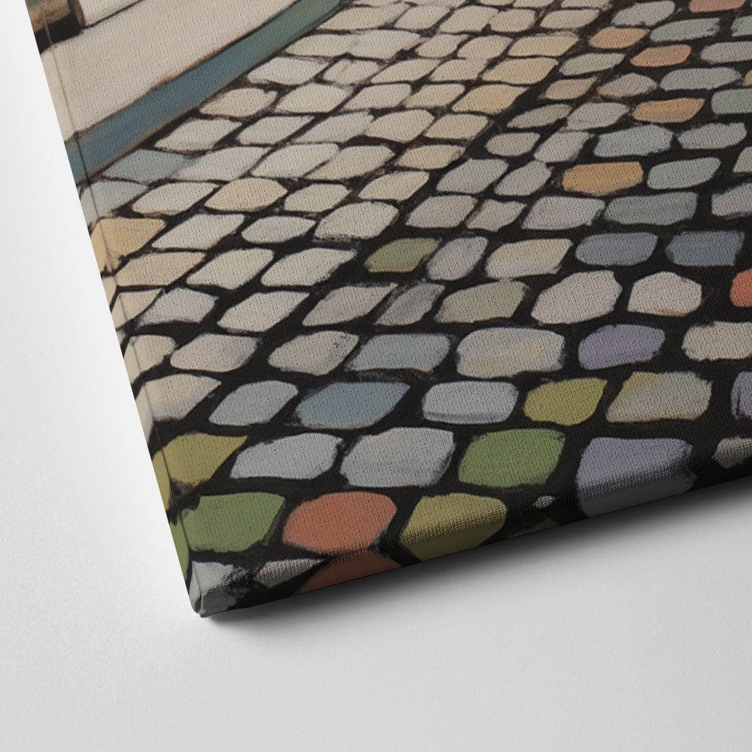 Place Royale Cobblestones Canvas Close Up