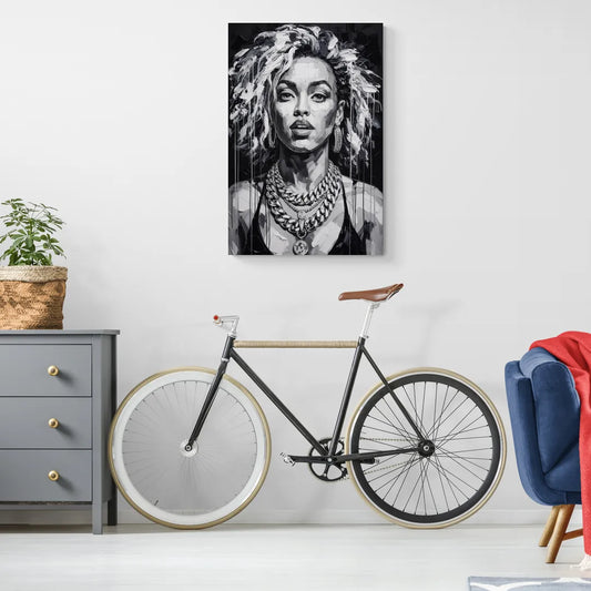 Planet Vibe 2.0 - Canvas Wall Art Living Room