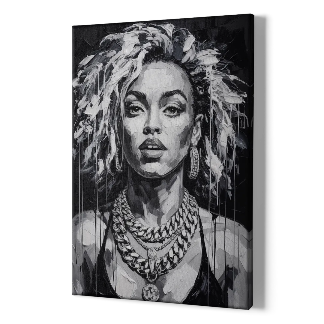 Planet Vibe 2.0 - Canvas Print Art Sides