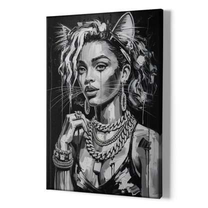 Planet Vibe 3.0 - Canvas Print Art Sides