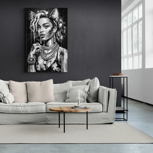 Planet Vibe 3.0 - Canvas Wall Art Living Room