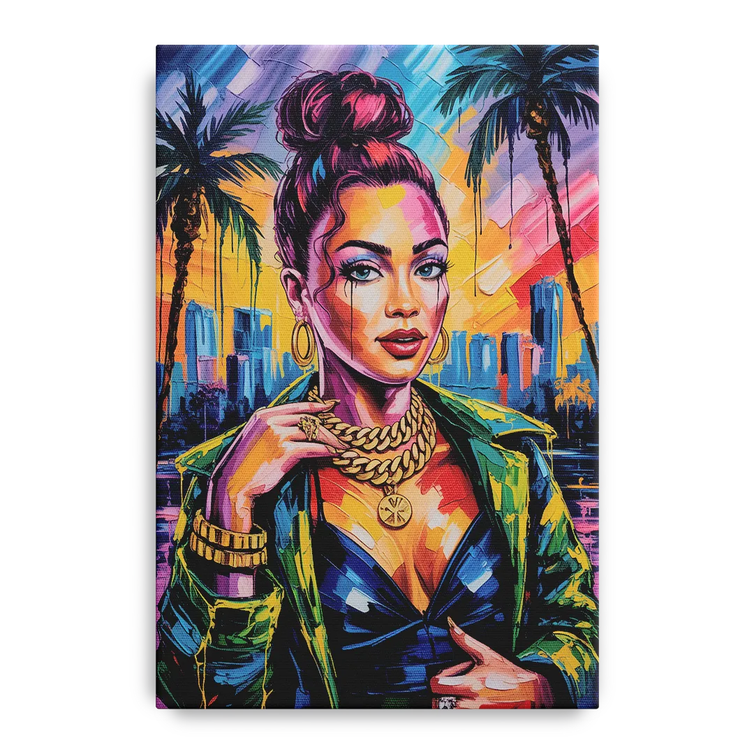 Planet Vibe - Canvas Wall Art