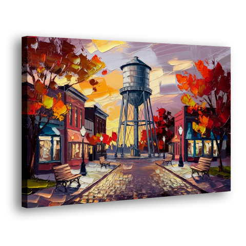 Plano Local Landmarks - Canvas Wall Art