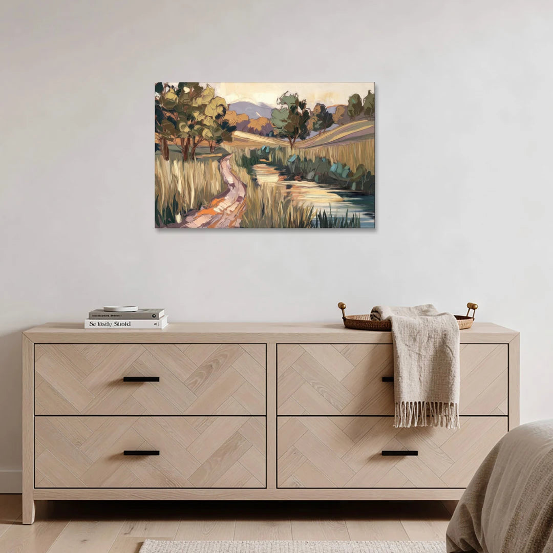 Plano Nature Trails - Canvas Wall Art - Coffee Table - 36x24