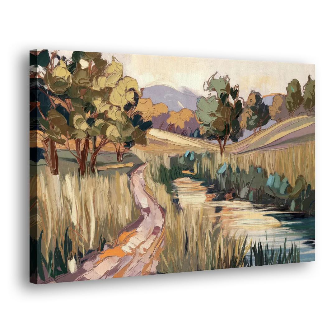 Plano Nature Trails Side - Canvas Wall Art
