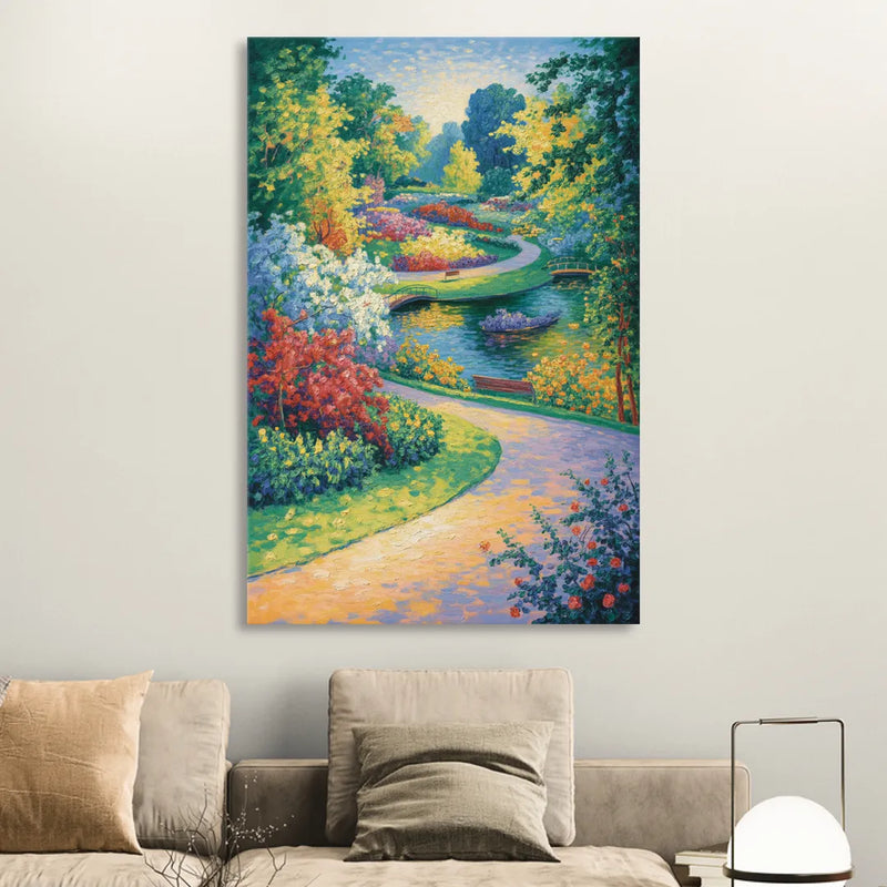Planten un Blomen Bliss Living Room - Canvas Wall Art