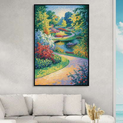 Planten un Blomen Bliss Sitting Room - Black Canvas Wall Art