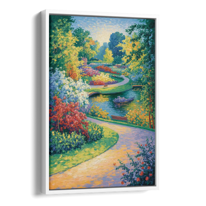 Planten un Blomen Bliss Side - White Canvas Wall Art