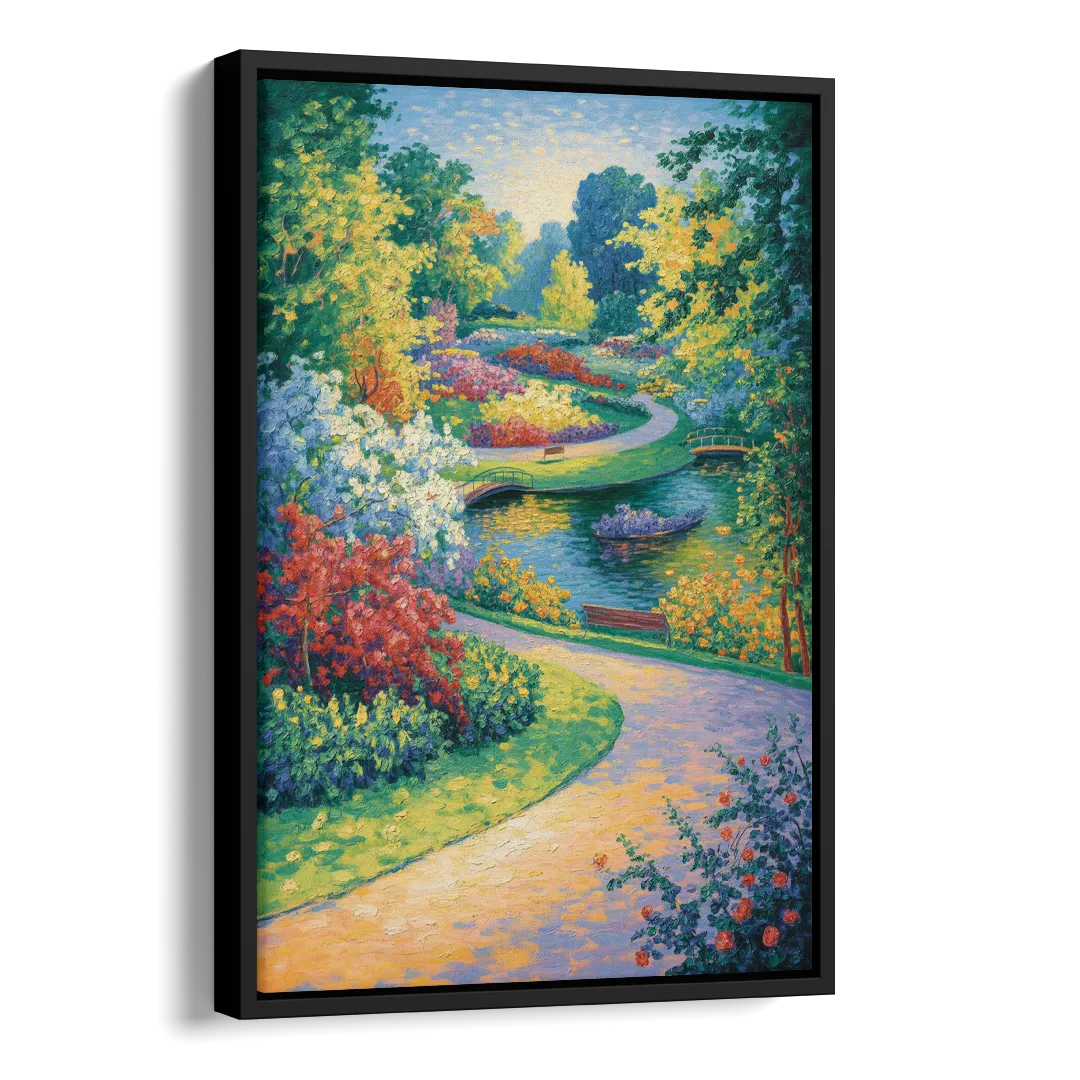 Planten un Blomen Bliss Side - Black Canvas Wall Art