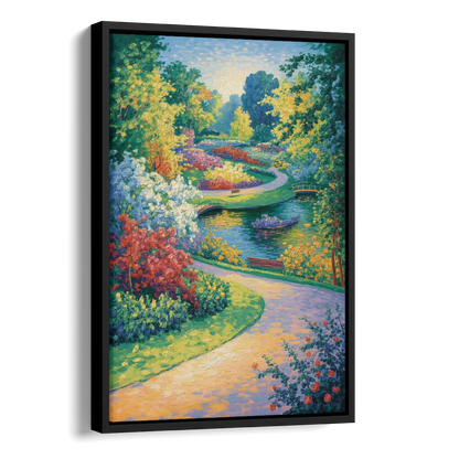 Planten un Blomen Bliss Side - Black Canvas Wall Art