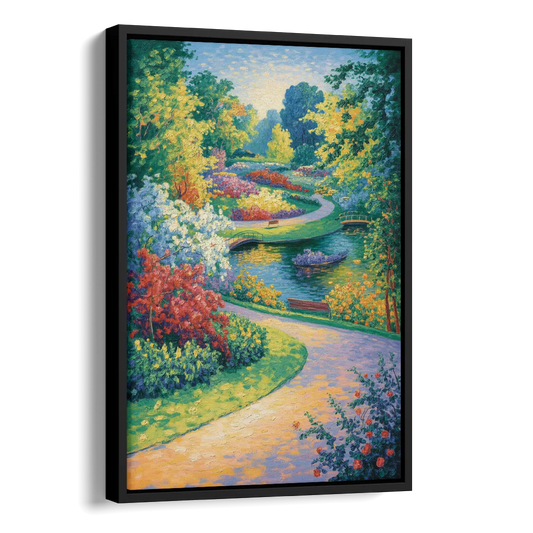 Planten un Blomen Bliss Side - Black Canvas Wall Art