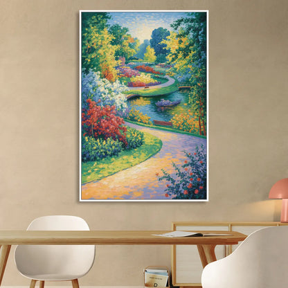 Planten un Blomen Bliss Sitting Room - White Canvas Wall Art