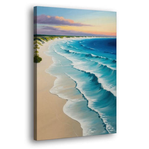 Playa Delfines Overlook - Canvas Wall Art - Side