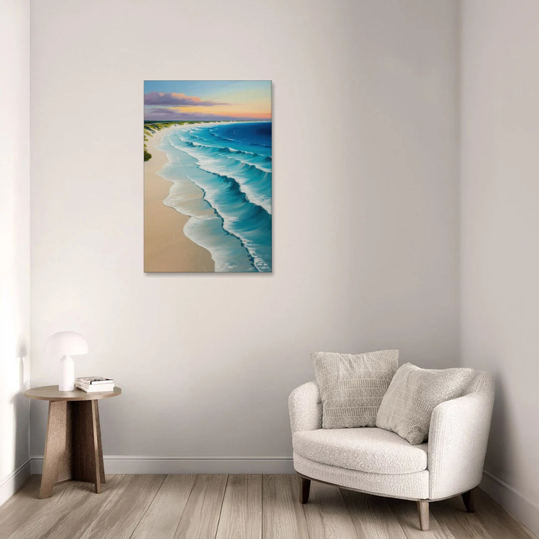 Playa Delfines Overlook - Canvas Wall Art - Sofa - 24x36