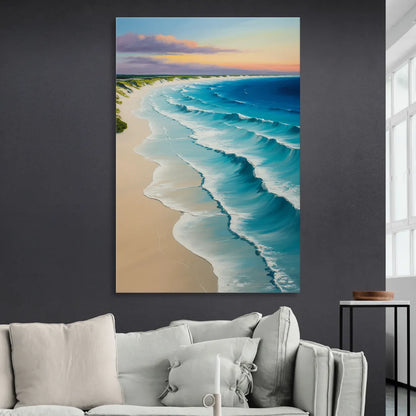 Playa Delfines Overlook Sitting Room - Canvas Wall Art