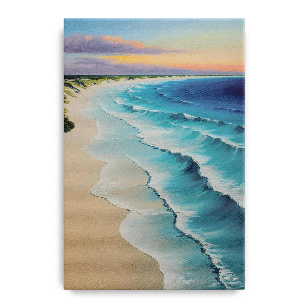 Playa Delfines Overlook Front - Canvas Wall Art