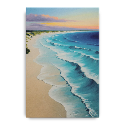 Playa Delfines Overlook Front - Canvas Wall Art