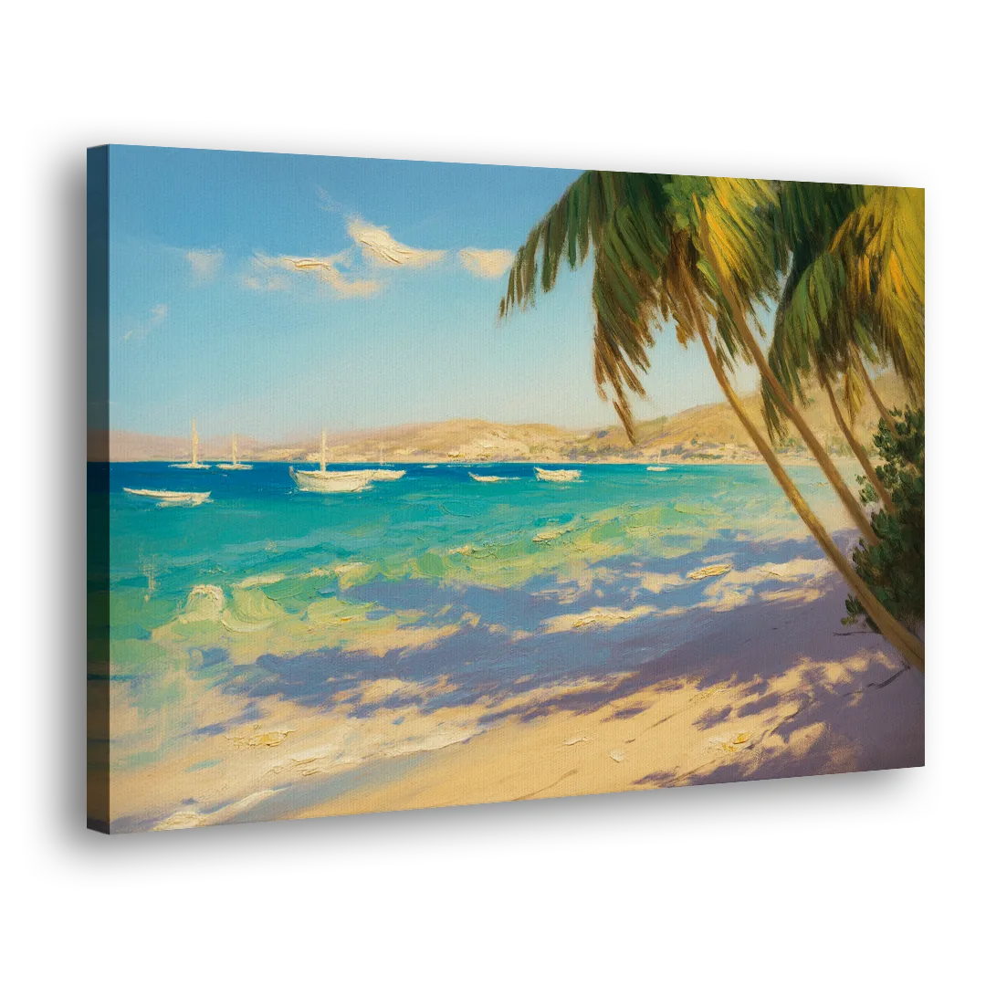 Playa El Coromuel Shore Side - Canvas Wall Art