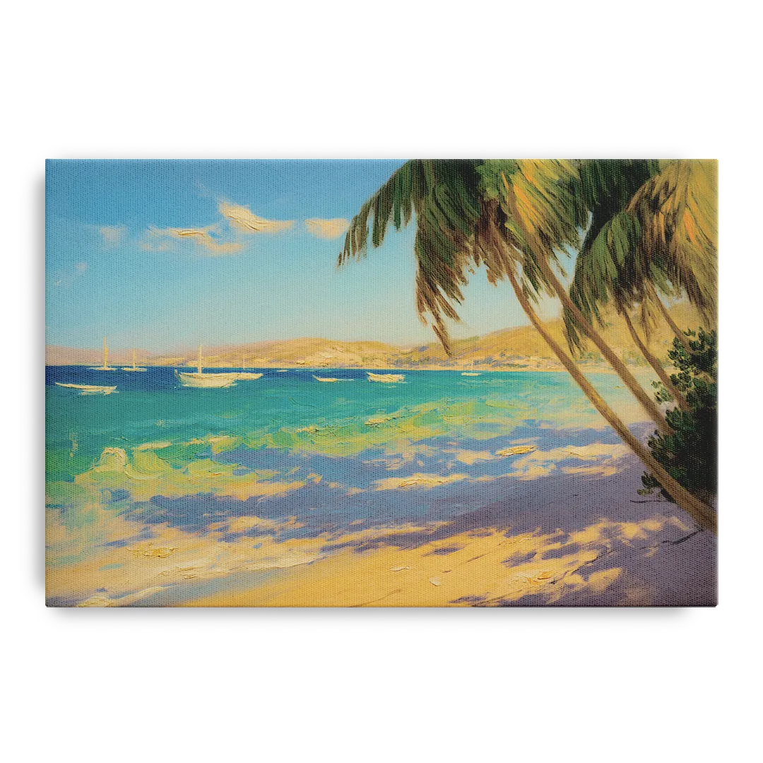 Playa El Coromuel Shore Front - Canvas Wall Art