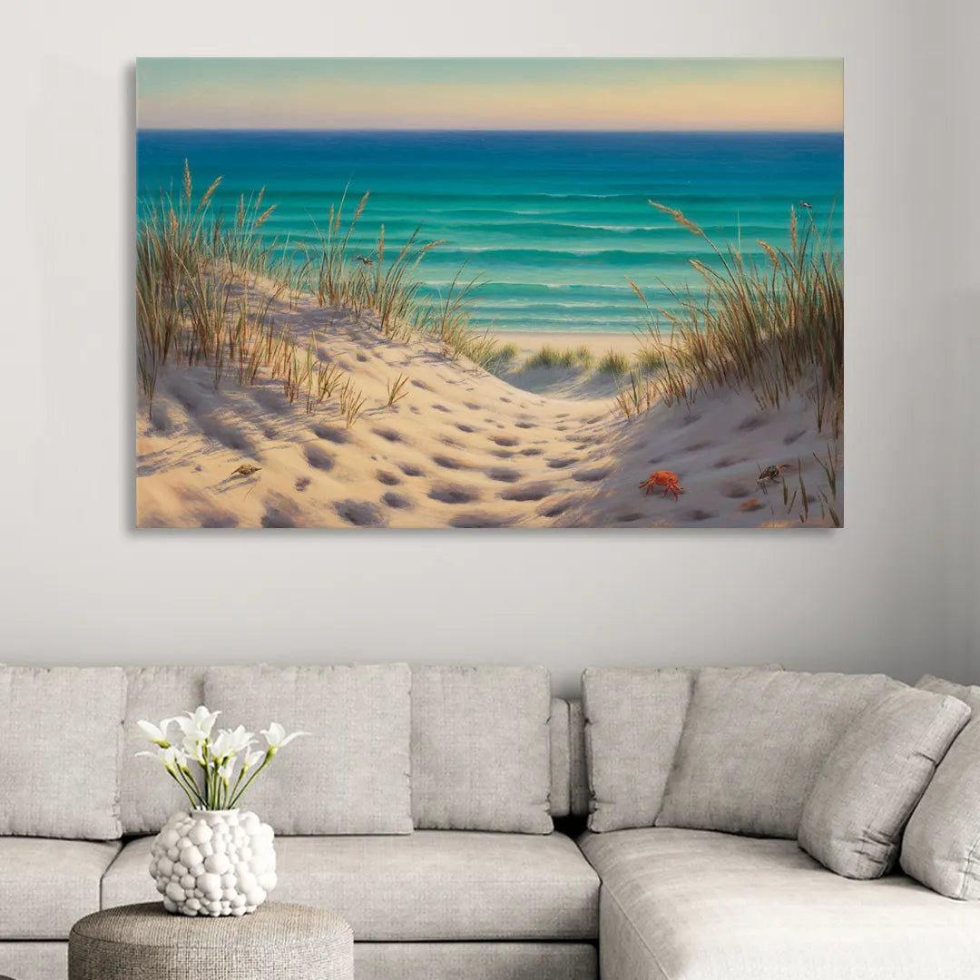 Playa Marlín Dunes Sitting Room - Canvas Wall Art