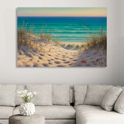 Playa Marlín Dunes Sitting Room - Canvas Wall Art