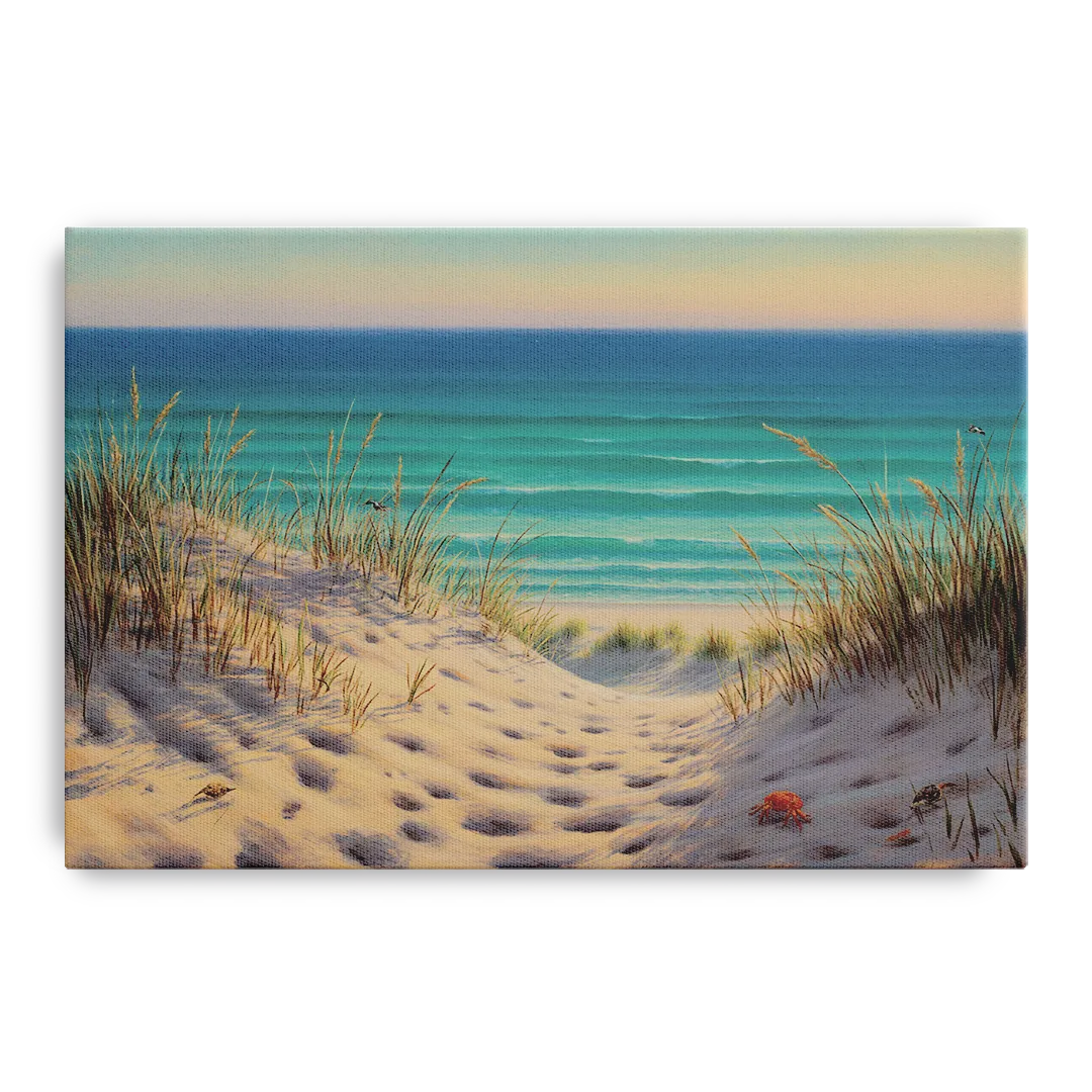 Playa Marlín Dunes Front - Canvas Wall Art