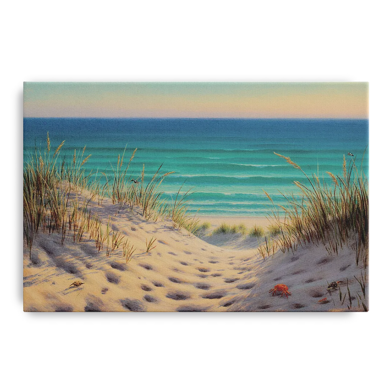 Playa Marlín Dunes Front - Canvas Wall Art