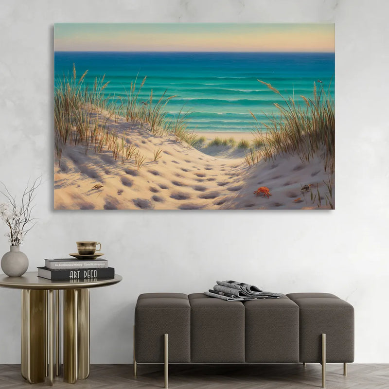 Playa Marlín Dunes Living Room - Canvas Wall Art