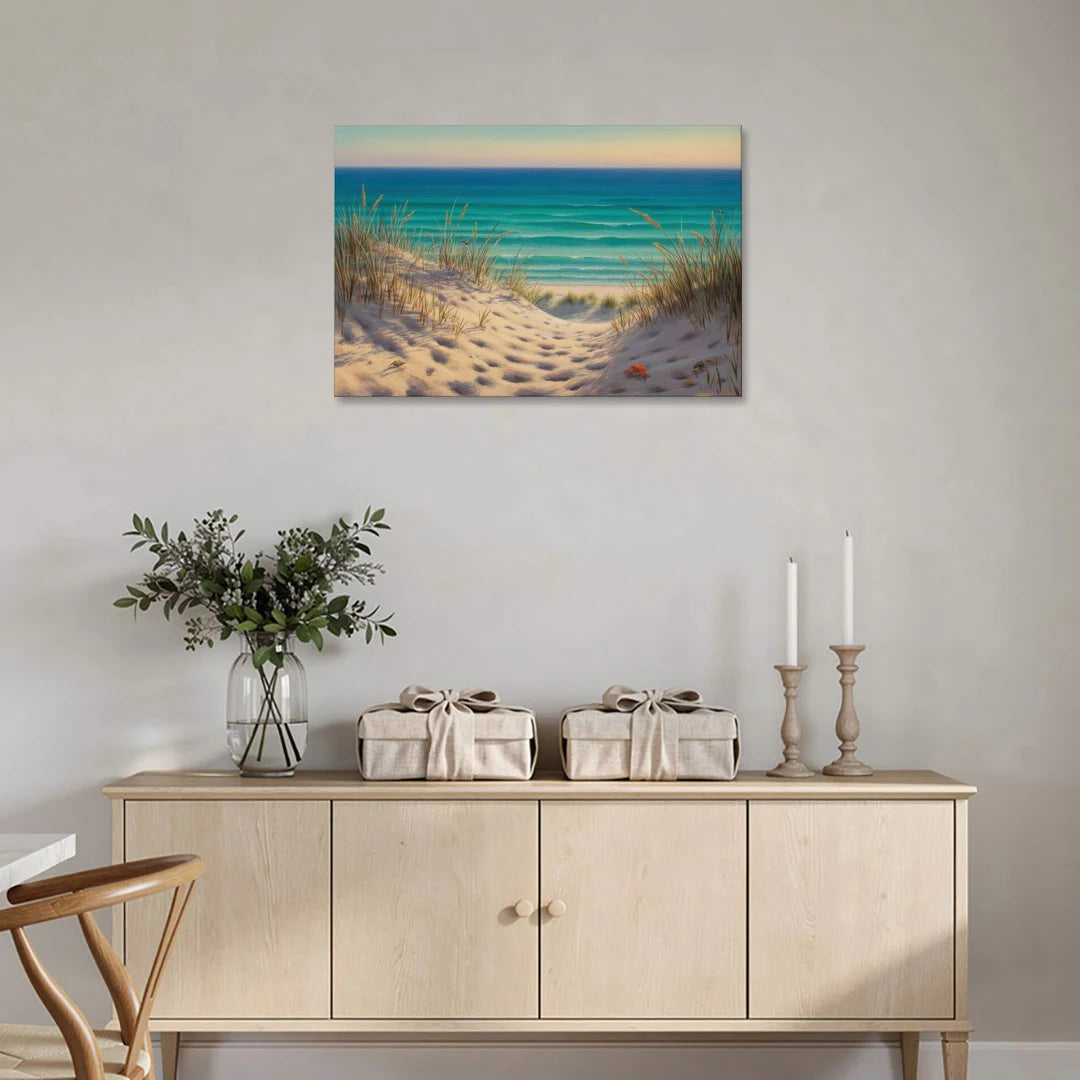 Playa Marlín Dunes - Canvas Wall Art - Coffee Table - 36x24