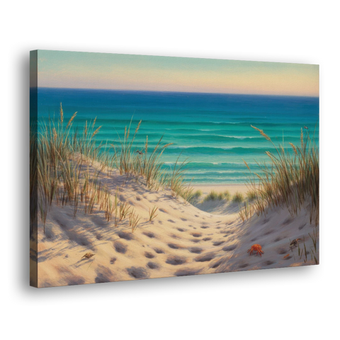 Playa Marlín Dunes - Canvas Wall Art - Side