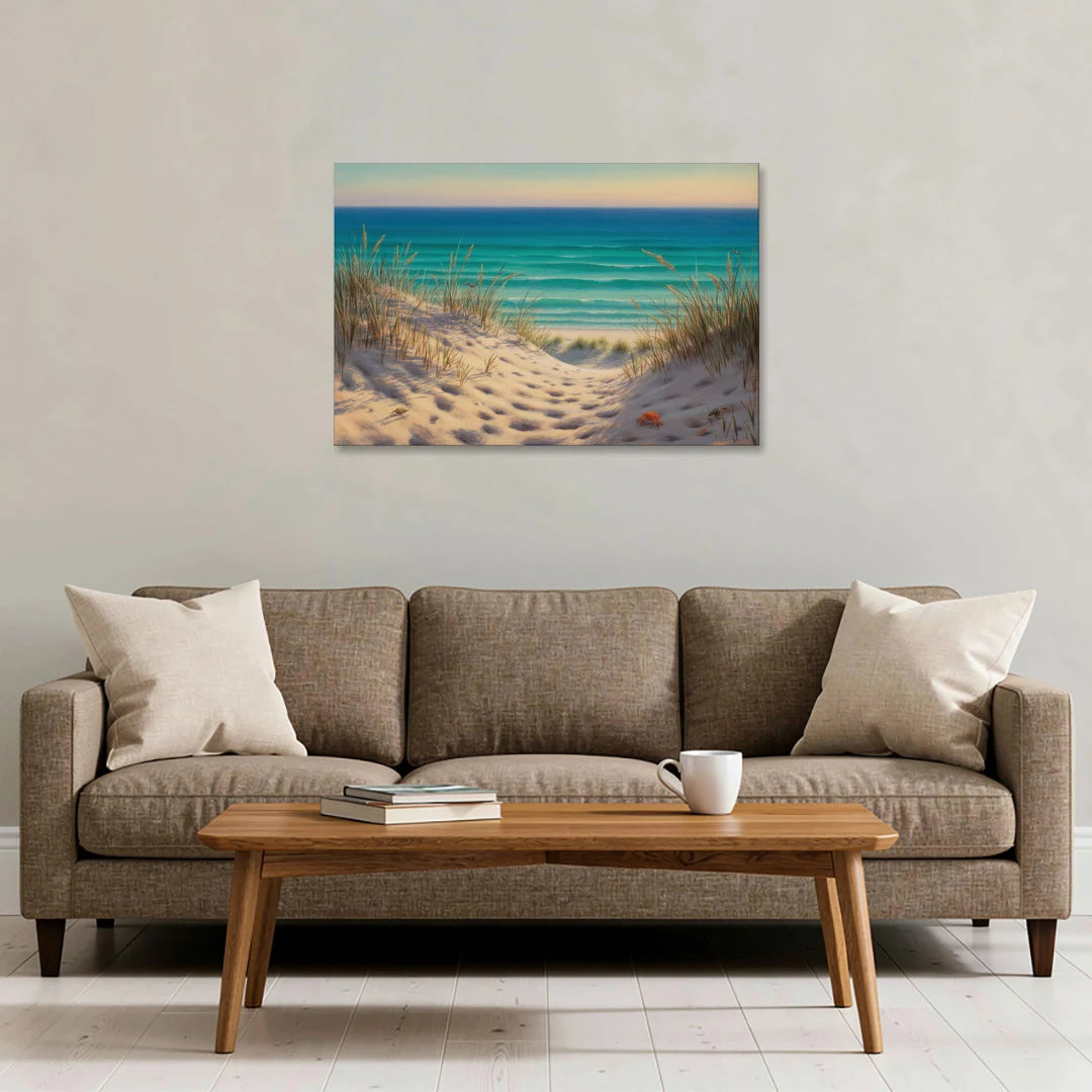 Playa Marlín Dunes - Canvas Wall Art - Sofa - 36x24
