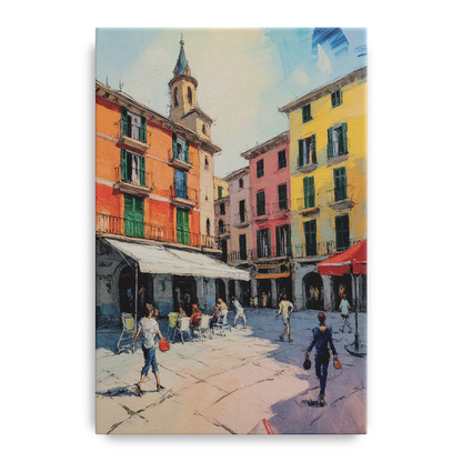 Plaza Mayor Charm Front - Canvas Wall Art