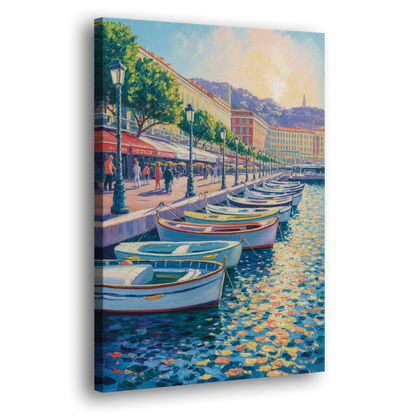 Port of Nice Side - Canvas Wall Art