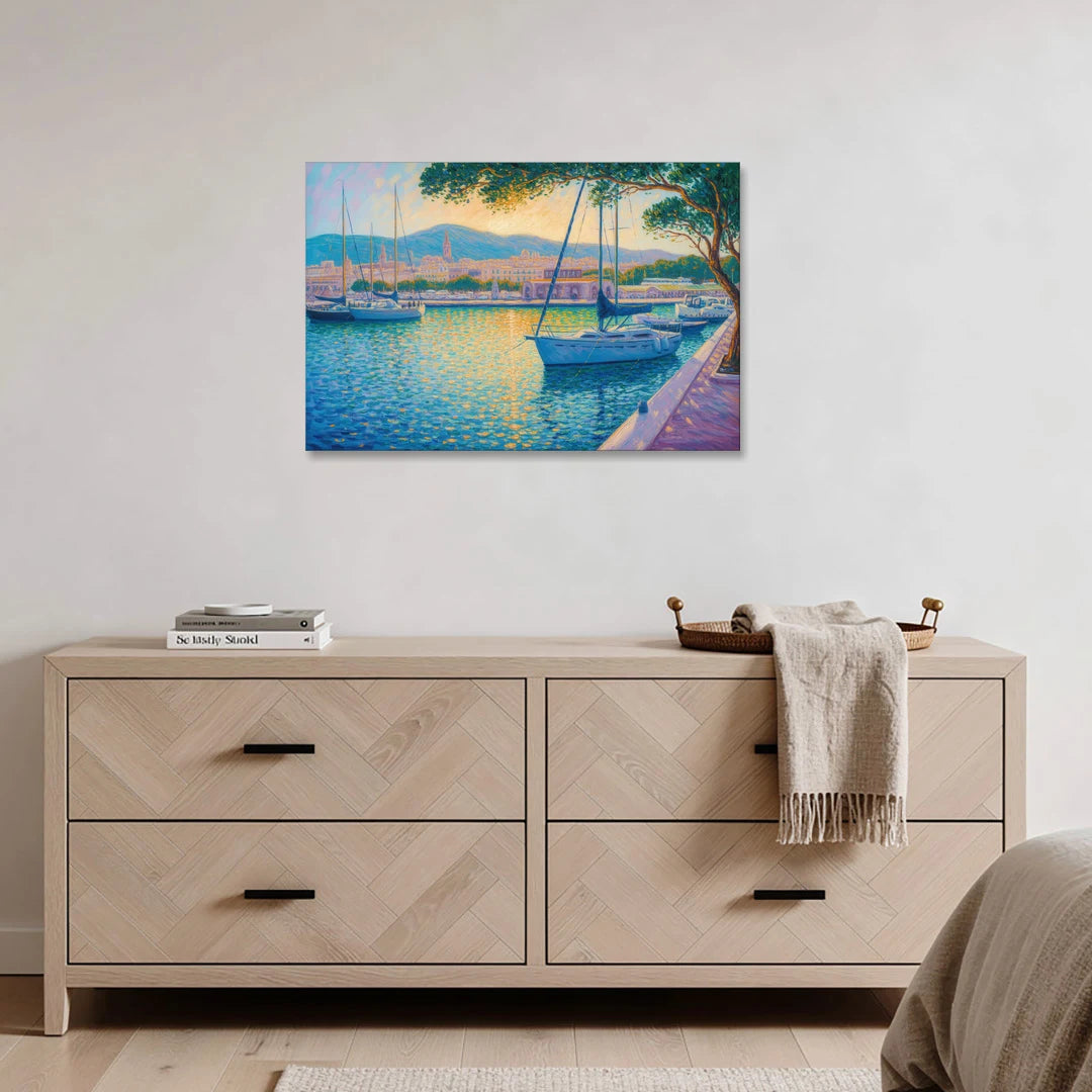 Port of Palma Serenity - Canvas Wall Art - Coffee Table - 36x24