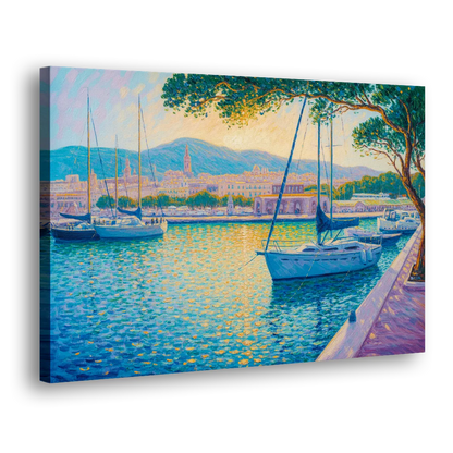 Port of Palma Serenity Side - Canvas Wall Art