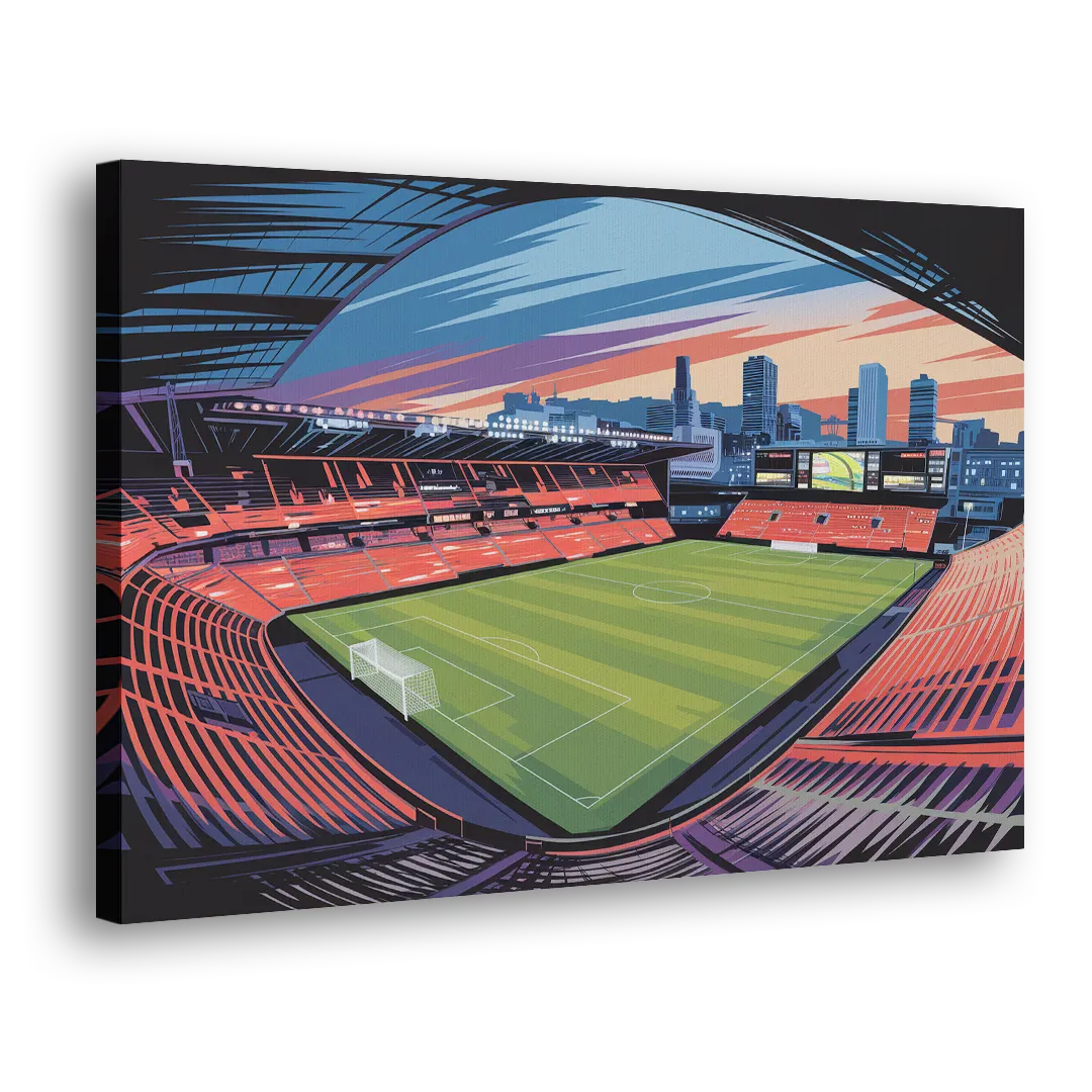 Portland Timbers Stadium View Side - Canvas Wall Art