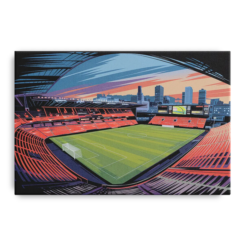 Portland Timbers Stadium View Front - Canvas Wall Art