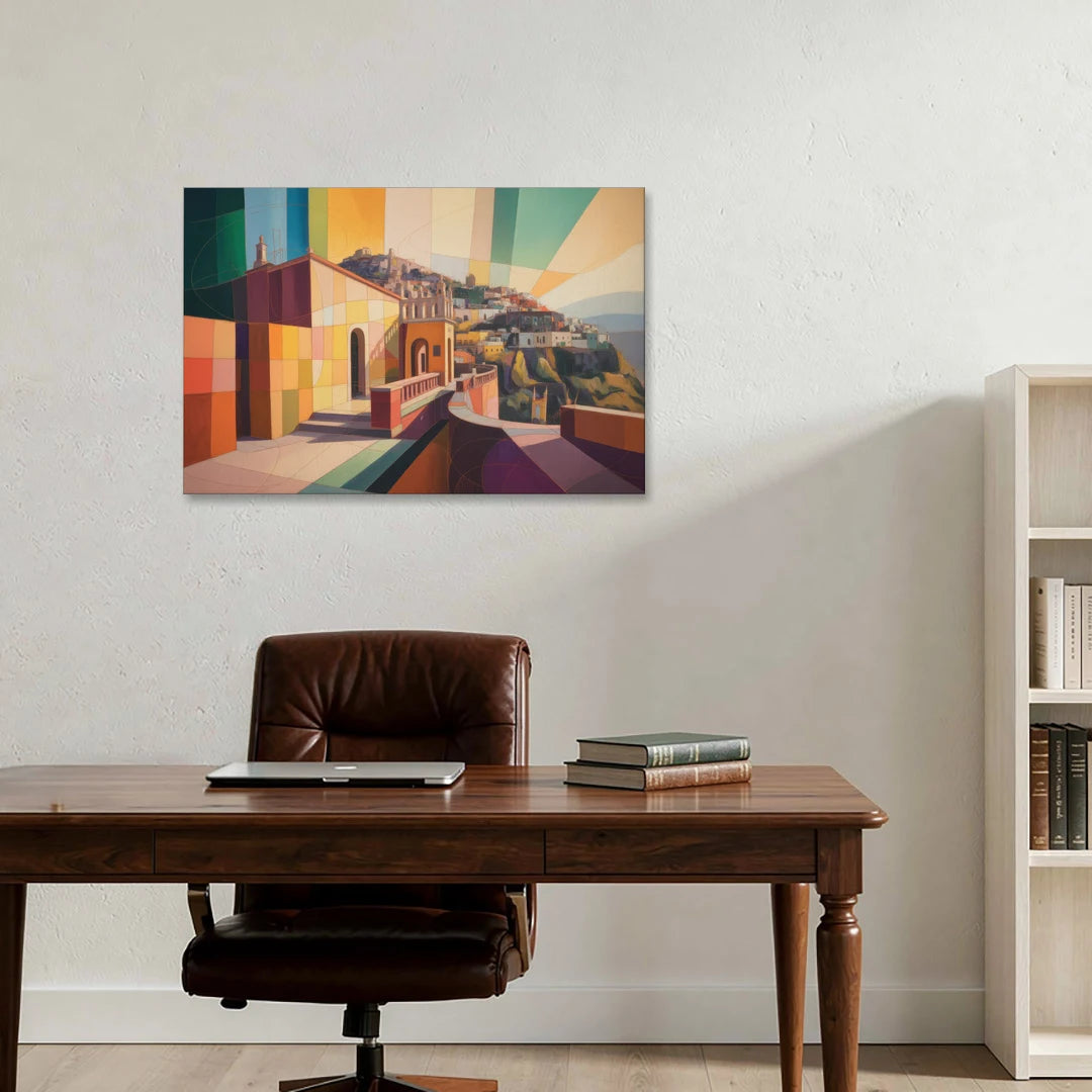 Pípila Overlook - Canvas Wall Art - Office - 36x24