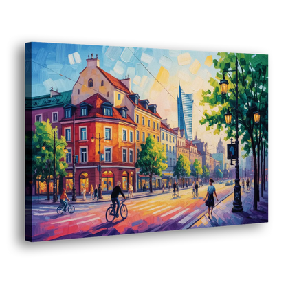 Praga District Vibe Side - Canvas Wall Art