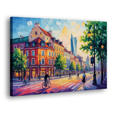 Praga District Vibe - Canvas Wall Art