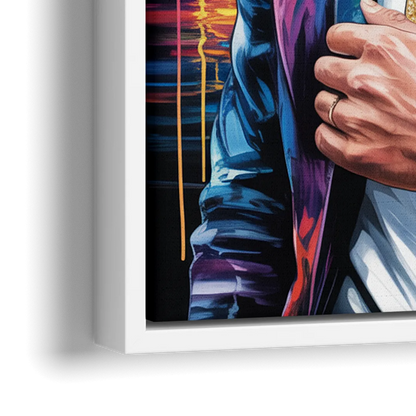 Prime Time 2.0 - Close-Up White Frame Canvas