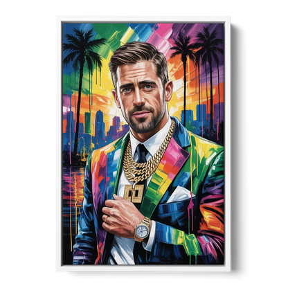 Prime Time 2.0 - White Frame Canvas